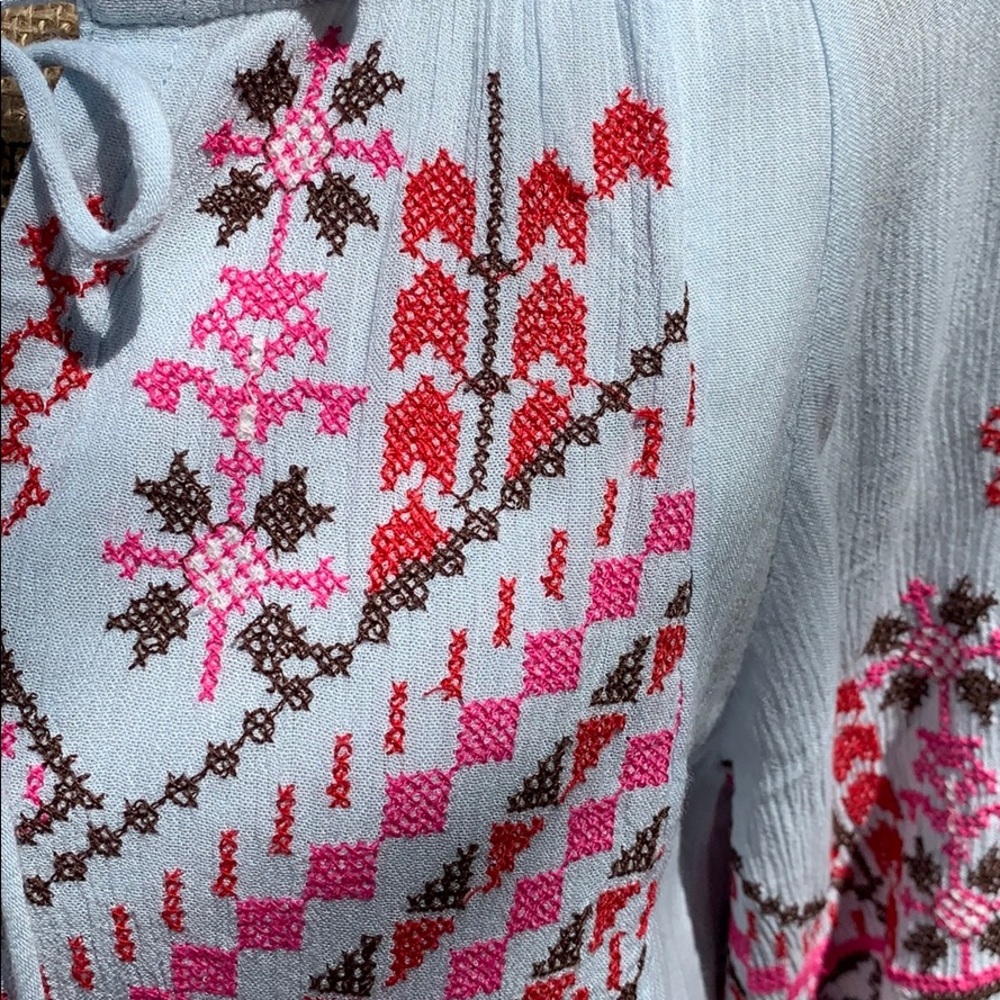 Sundance Catalog Embroidered Tunic - Picture 5 of 7